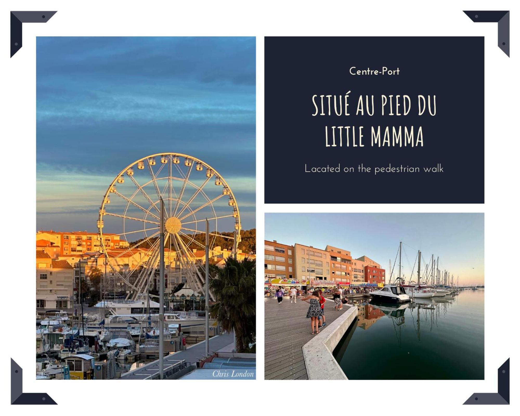 Little Mamma - 50M Du Centre Port - Menage Inclus Apartment Agde Exterior photo